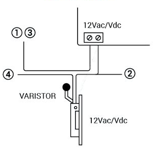 esquema varistor